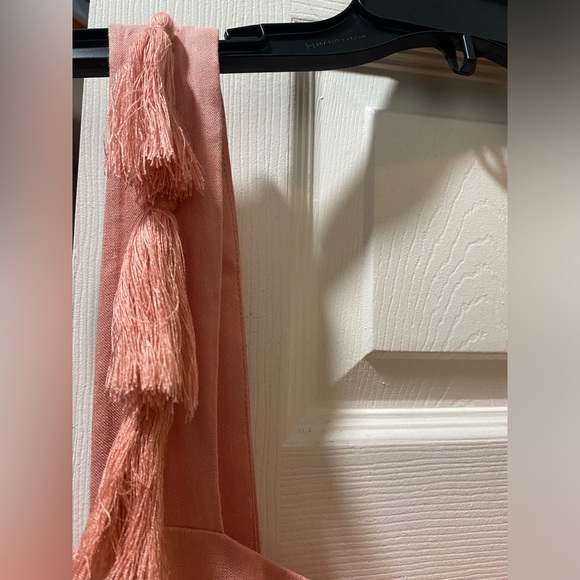 Antonio Melani 12, 14Pink Nat Note Cici Tassel Linen Maxi Dress Sleeveless NWT - Picture 11 of 16